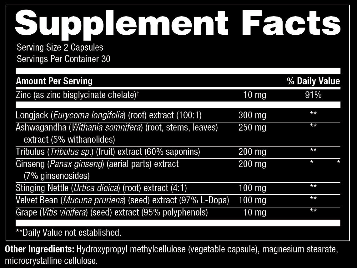 TEST FIRE™ Hormone-Support Formula for Men