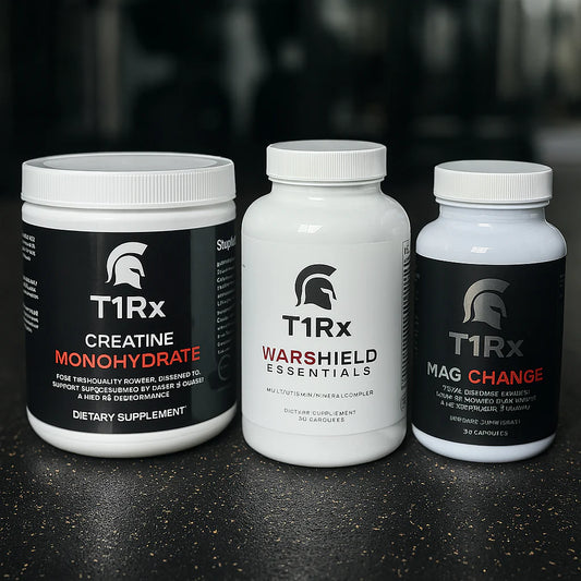 Tier One Stack: Elite 3-in-1 system for those who demand peak performance, rapid recovery, and daily readiness.