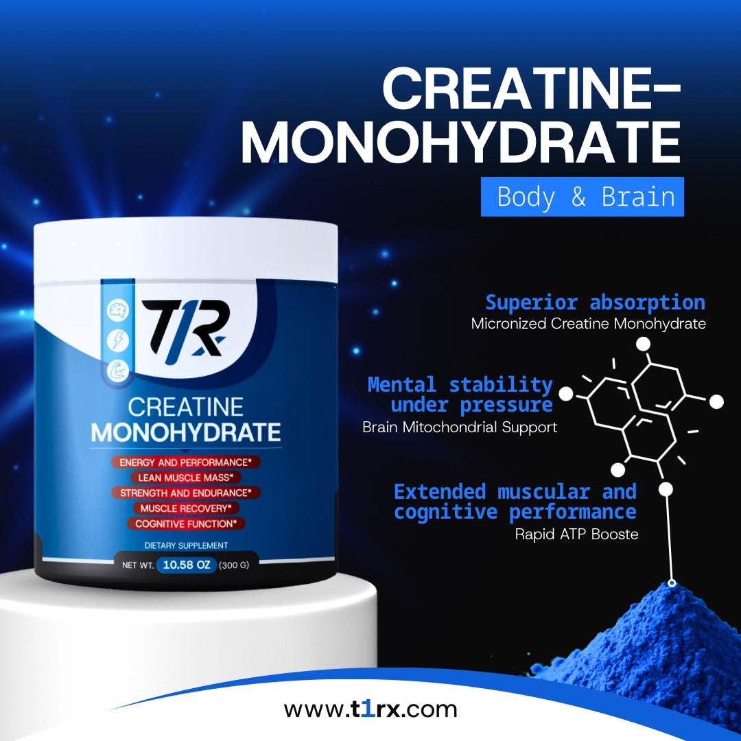 Creatine-Monohydrate Powder by T1RX
