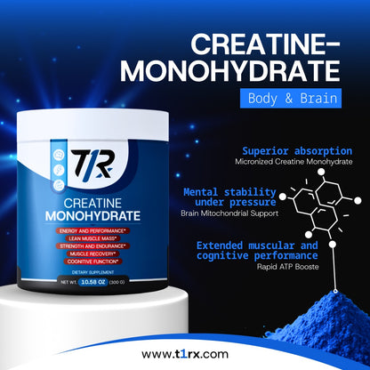 Creatine-Monohydrate Powder by T1RX