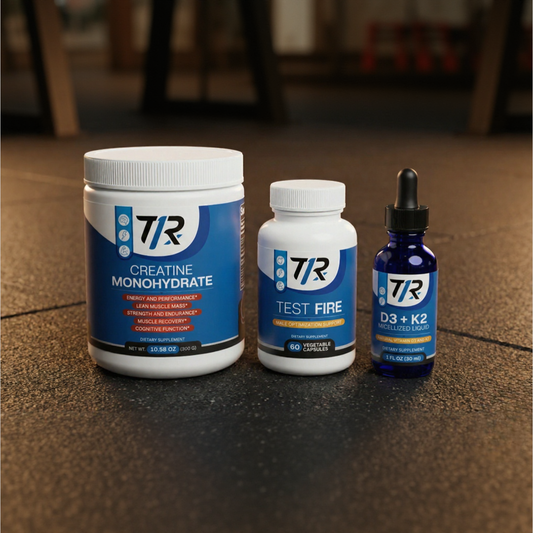FORCE MULTIPLIER STACK: Triple threat stack for enhanced strength, hormonal balance, and elite-level output.