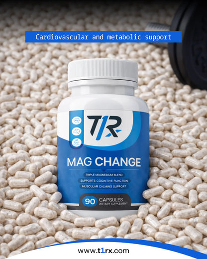 MAG CHANGE® Triple-Source Magnesium for Tactical Performance of Body & Brain